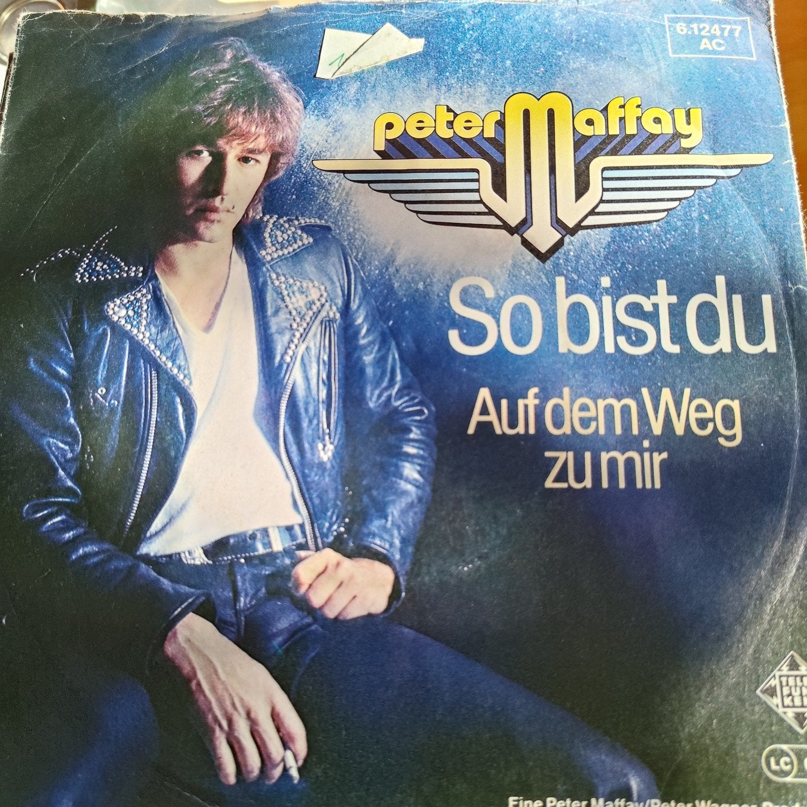 Peter Maffay - So bist du / Auf dem Weg zu mir (Single), Cd's en Dvd's, Ophalen of Verzenden, Gebruikt, 7 inch