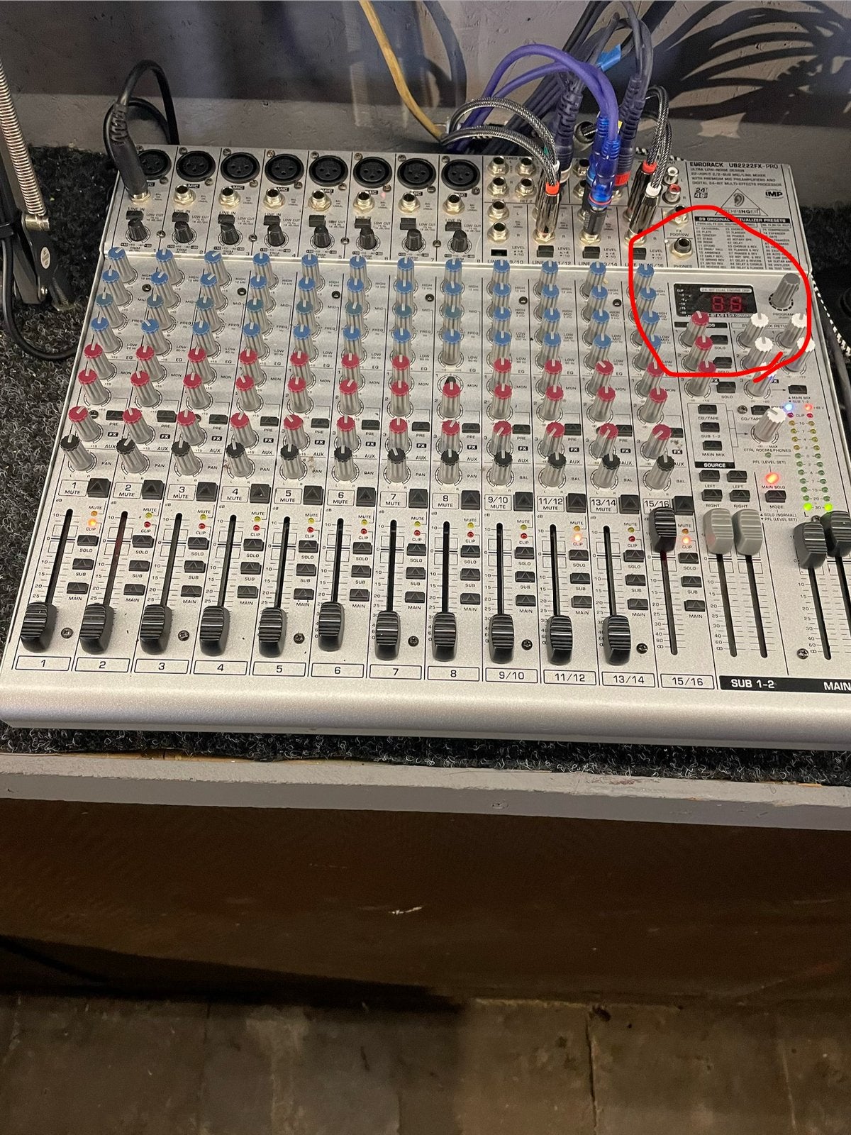 Mengpaneel, Muziek en Instrumenten, Mengpanelen, Ophalen, Gebruikt
