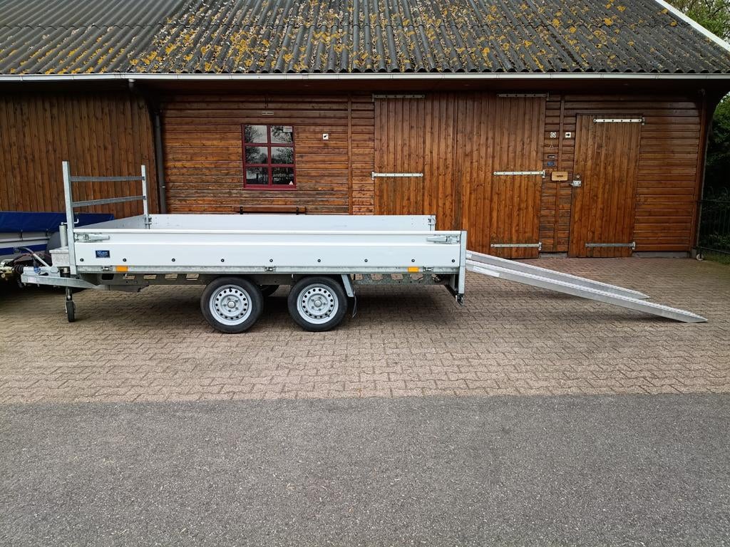 Aluminium oprijplaten 250x26 NIEUW max. 1000 kg per paar., Ophalen, NOVIO, -, -
