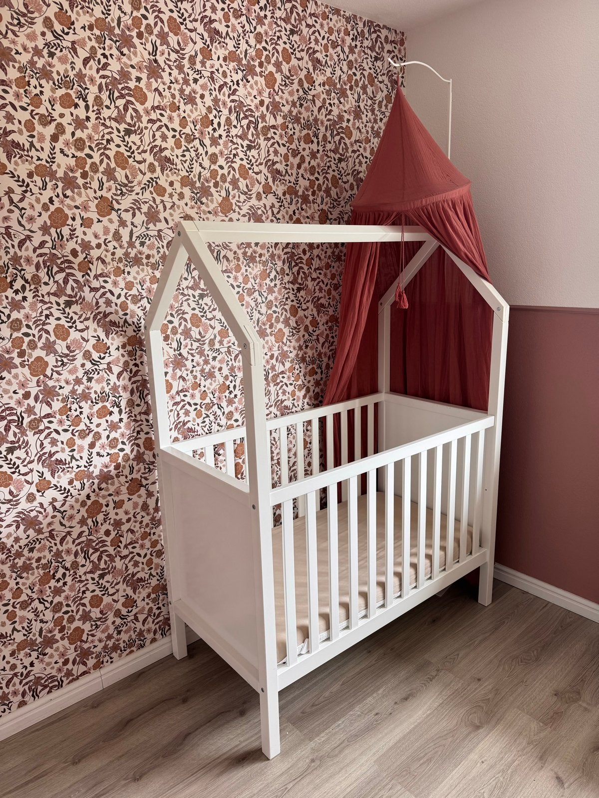 Bopita bedhuis 120x60 cm eventueel incl. matras, ombouwbaar, Ophalen, Zo goed als nieuw, Minder dan 140 cm, Matras