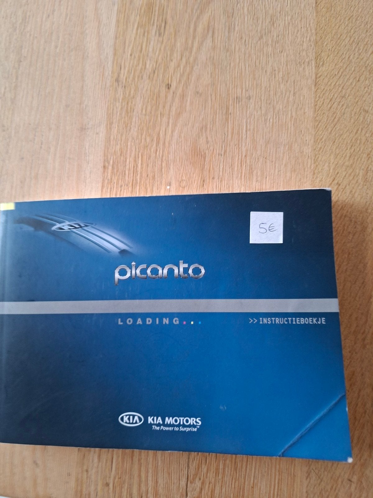 Kia Picanto Instructieboekje - Handleiding, Auto diversen, Handleidingen en Instructieboekjes, Ophalen of Verzenden