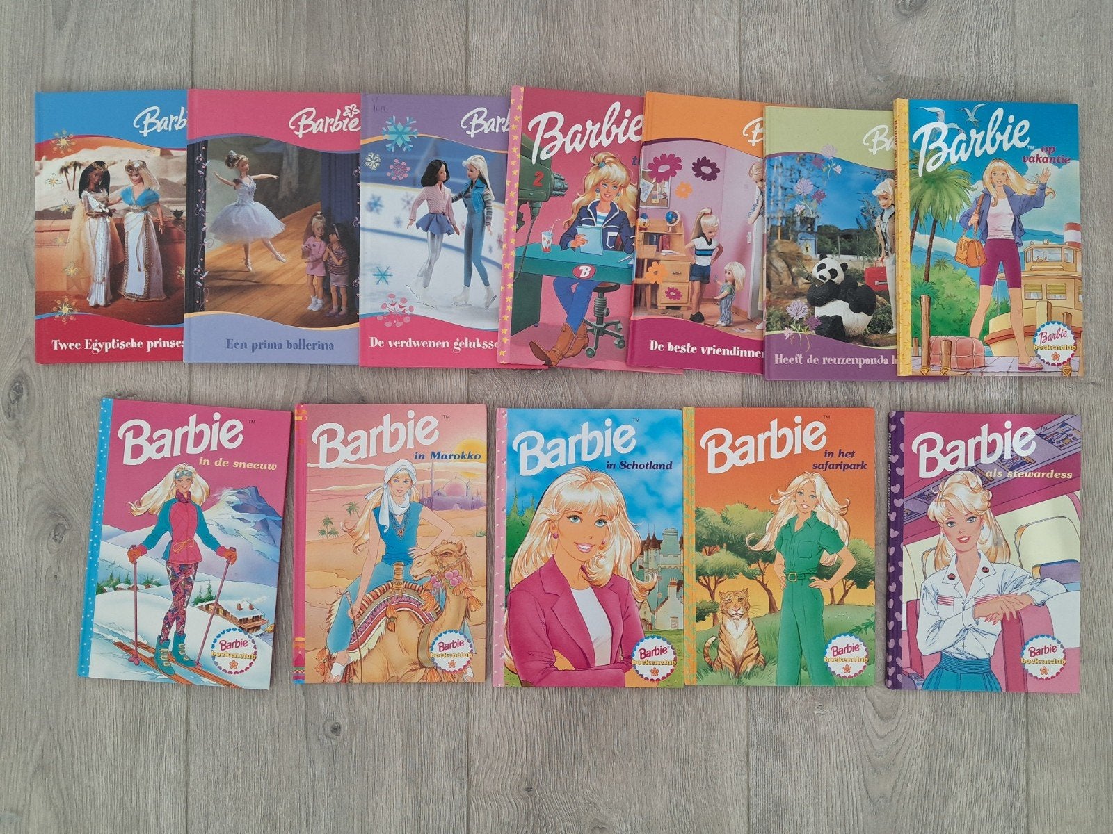 12x Barbie leesboeken, Ophalen of Verzenden, Zo goed als nieuw