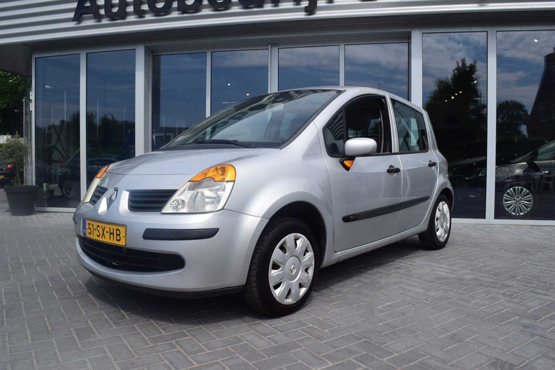 Renault Modus 1.2-16V Air, Auto's, Voorwielaandrijving, Stof, Gebruikt, 4 cilinders
