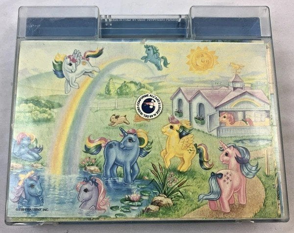 My Little Pony kubuspuzzel 1984 Hasbro compleet vintage G1, Coolsingel 104, 3011 AG Rotterdam, Netherlands, Verzenden, Zo goed als nieuw