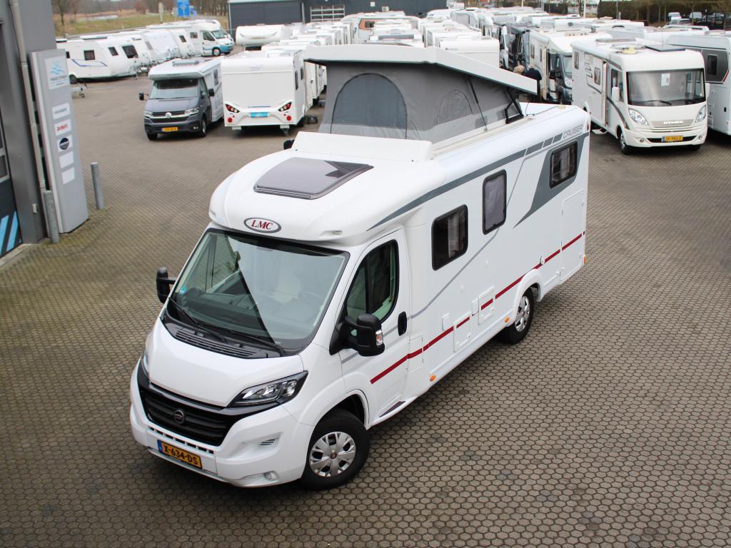 LMC Cruiser 646 Enkele bedden Hefdak Trekhaak Bearlock, Ringverwarming, Fiat, Bedrijf, Half-integraal