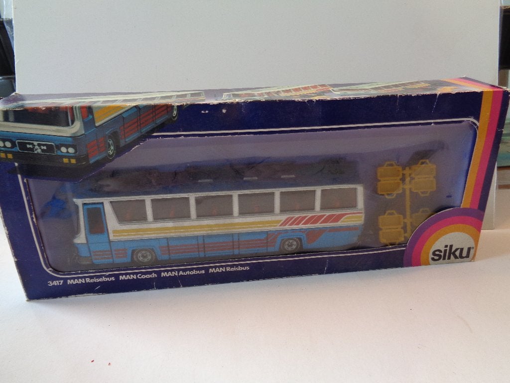 siku man reise bus met koffers, Ophalen of Verzenden, Zo goed als nieuw, Auto