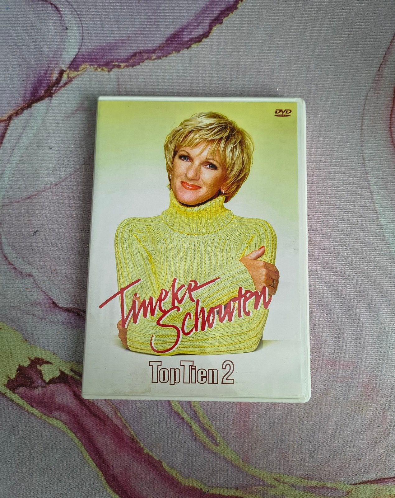 Dvd Tineke Schouten top tien 2, Stand-up of Theatershow, Gebruikt, Tineke Schouten, Alle leeftijden