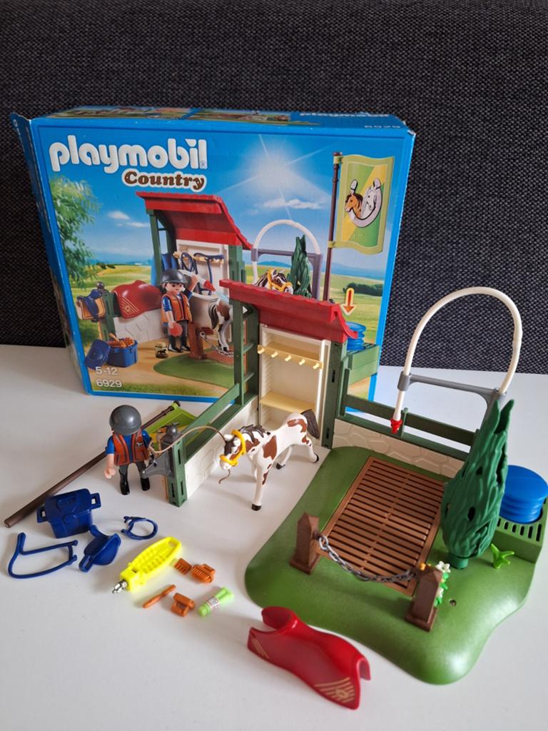 Playmobil 6269 Paardenwasplaats/poetsplaats/paard/wasplaats, Ophalen of Verzenden, Zo goed als nieuw