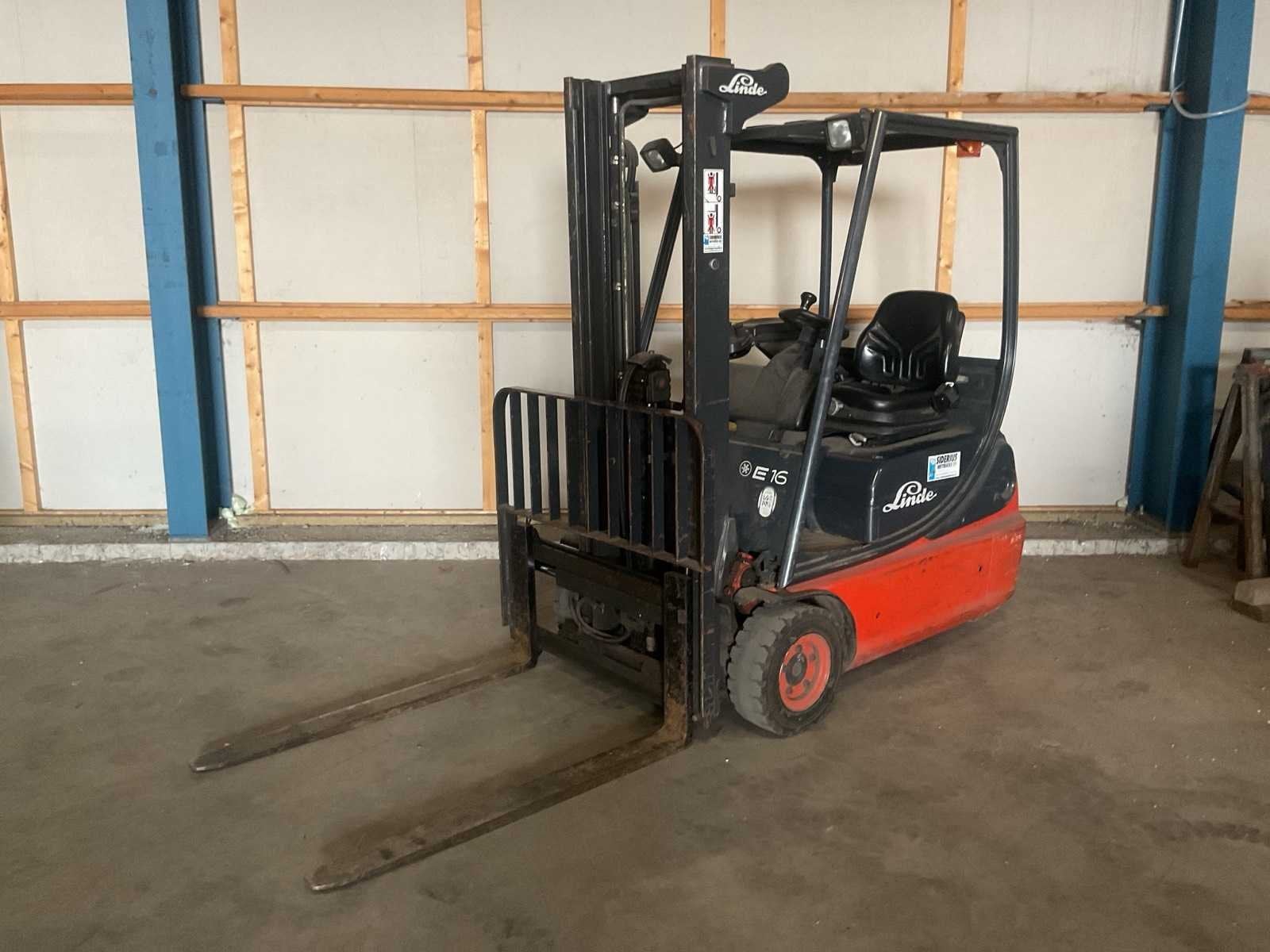 Linde E16 Vorkheftruck, Elektrisch, Heftruck, Linde