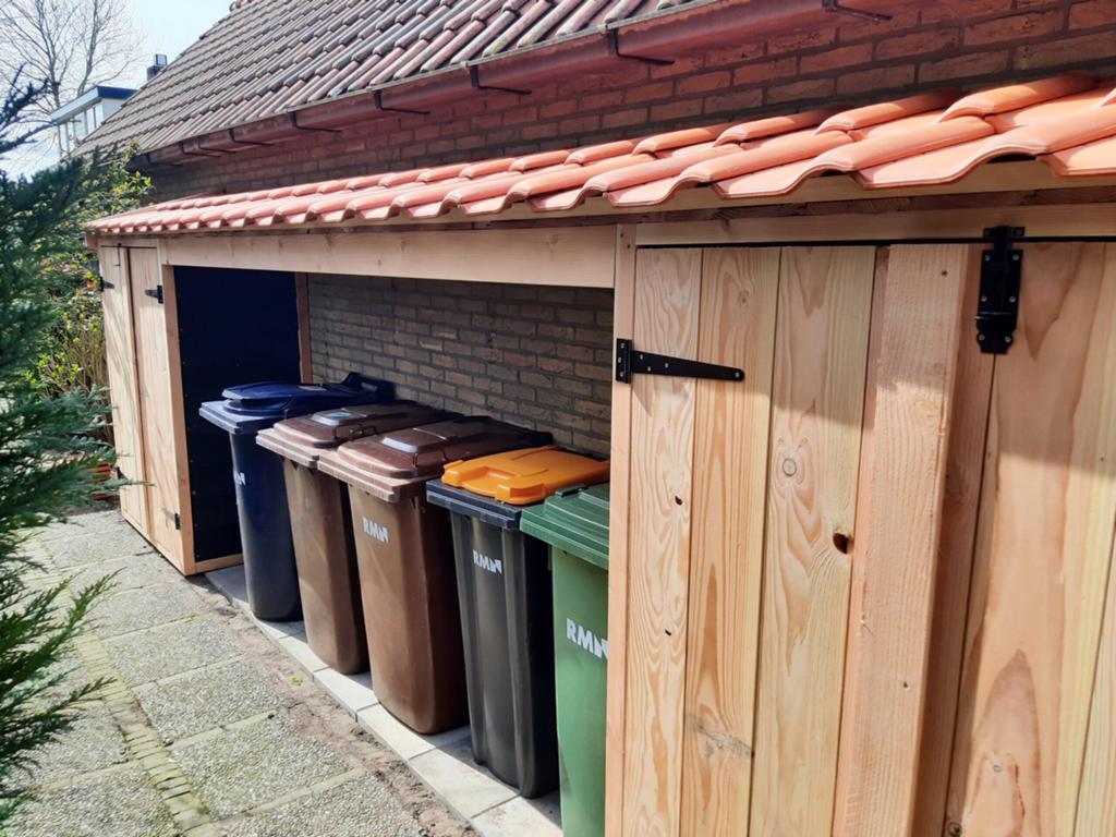 Tuinkast met tussenruimte, Ophalen of Verzenden, Nieuw, Hout, Overige typen