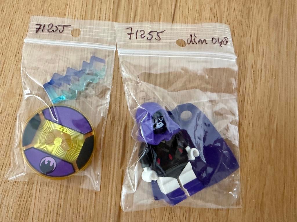 LEGO dim048 raven fig, disk uit set teen titans go 71255, Inclusief minifiguren, Overige thema's, Lego, Ophalen of Verzenden