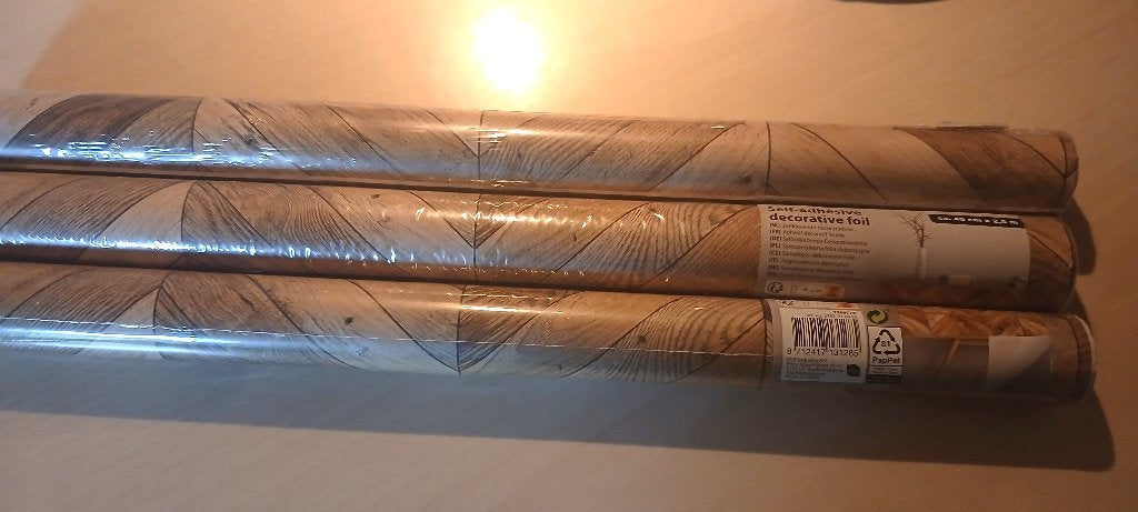 Decoratie folie Gratis!, Huis en Inrichting, Ophalen, Zelfklevend of Muursticker, Minder dan 5 m²