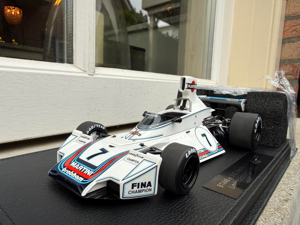 1:18 Brabham BT44B #7 Reutemann Martini 1975 GP Replicas, Hobby en Vrije tijd, Modelauto's | 1:18, Overige merken, Suites 1801 1802 18th Floor Aliance Building 130 136 Connaught Road, Central Sheung Wan, Hongkong