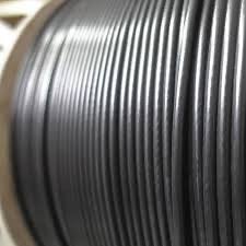 500m Zwart geplastificeerde rvs staalkabel 8mm, Ophalen of Verzenden, Nieuw, Kabel of Snoer