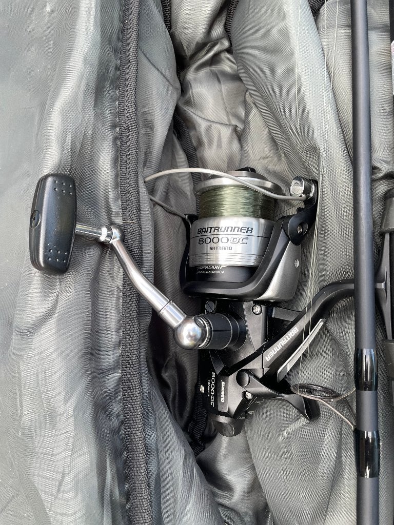 Viper 12FT 3LBS Werphengel met Shimano Baitrunner, Watersport en Boten, Hengelsport | Karpervissen, Ophalen, Zo goed als nieuw