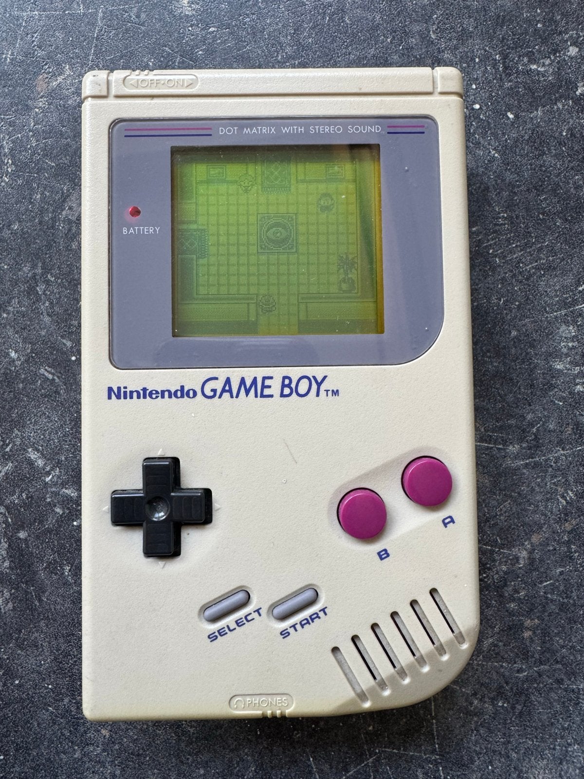 Nintendo Game Boy Classic met Pokémon TCG game, Verzenden, Gebruikt, Game Boy Classic, Met games
