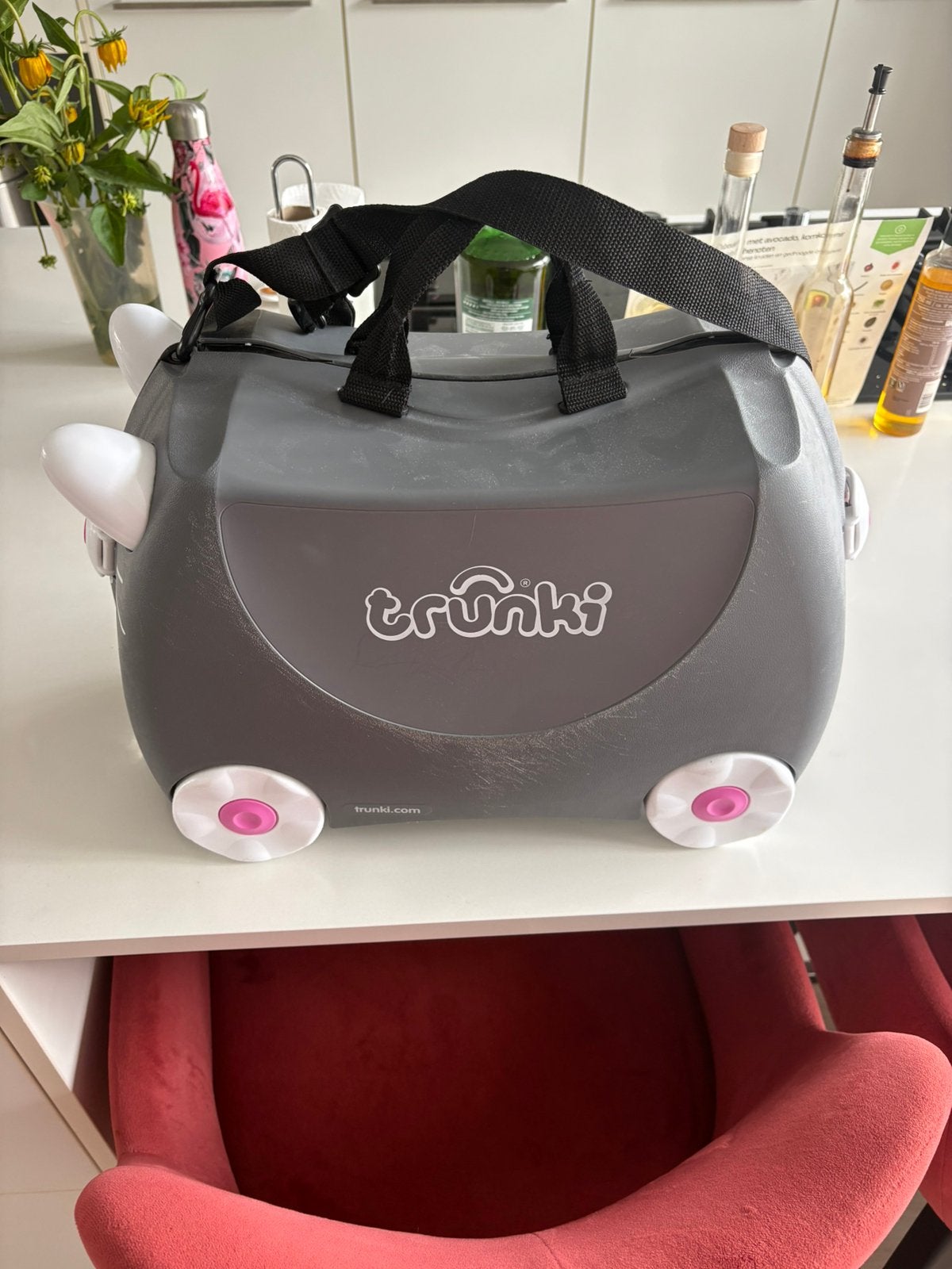 Trunki koffer, Hard kunststof, Minder dan 50 cm, Ophalen of Verzenden, Zo goed als nieuw