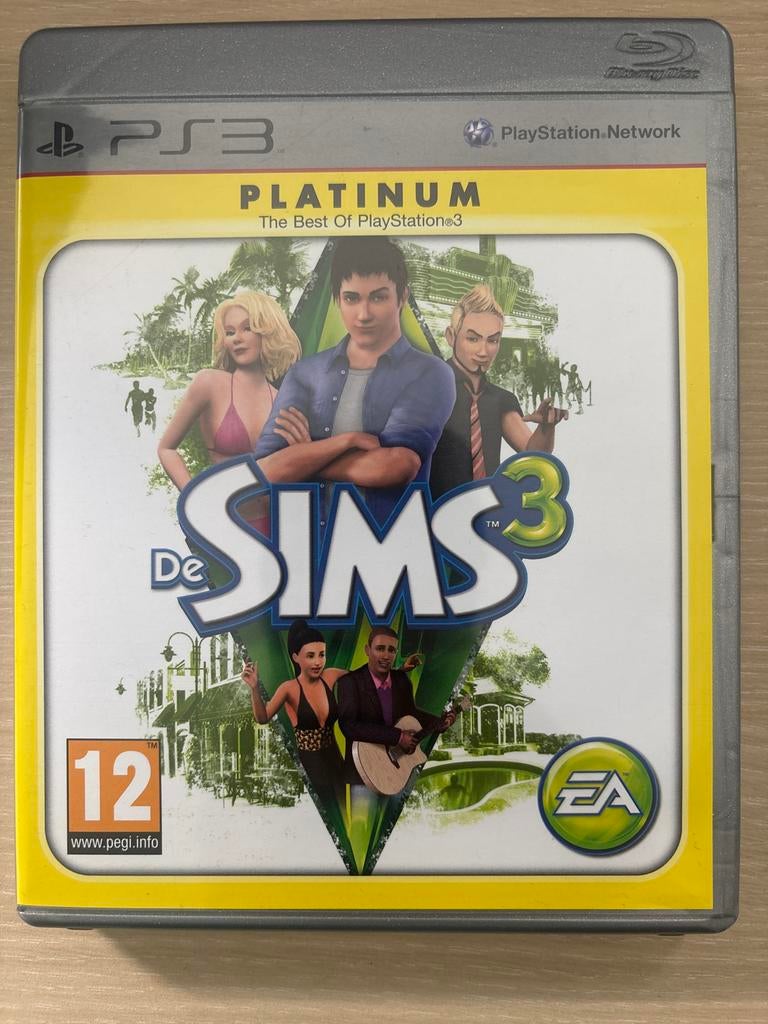 De Sims 3 Platinum PS3, Online, 1 speler, Ophalen of Verzenden, Zo goed als nieuw