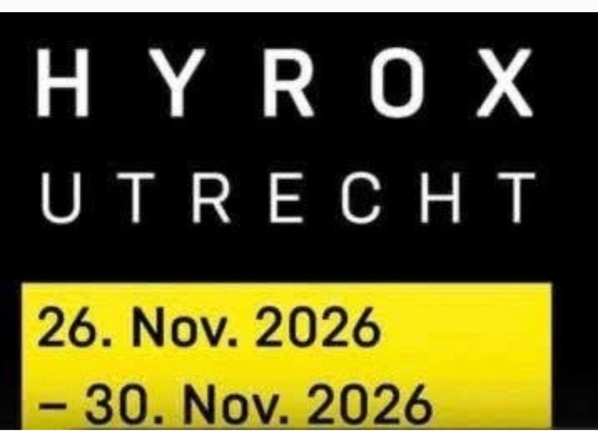 Hyrox heren dubbel 27 november, Tickets en Kaartjes