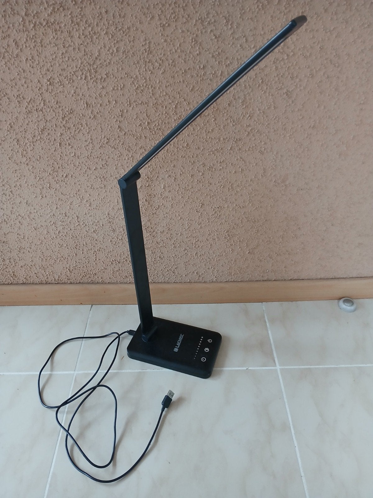 Lacmisc led bureaulamp met 6w vermogen., Ophalen of Verzenden, Zo goed als nieuw, E27 (groot), Led-lamp