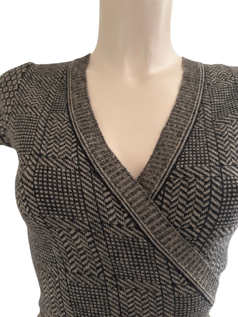 Liu Jo jurk S, Kleding | Dames, Jurken, Bruin, Verzenden, Zo goed als nieuw, Boven de knie