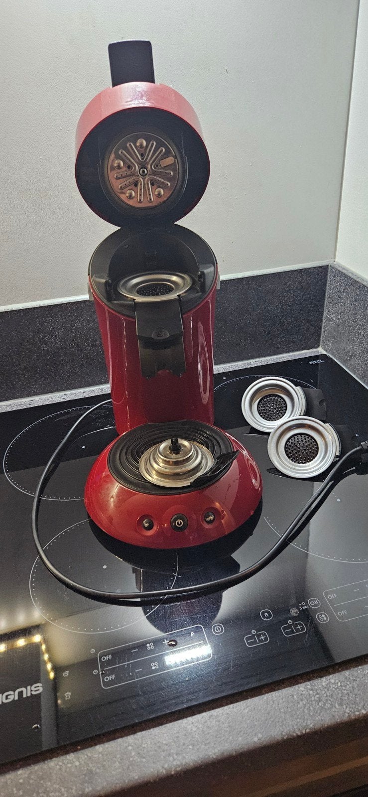 senseo, Ophalen, Koffiemachine