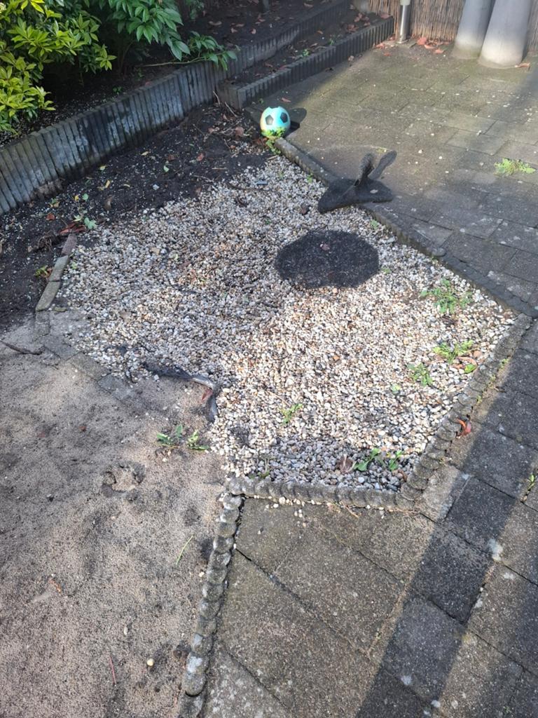 Gebruikt siergrind voor tuin of oprit, Tuin en Terras, Grind, Keien en Split, Overige materialen, Gebruikt, Ophalen of Verzenden