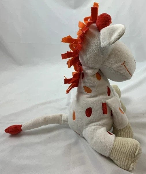 Tiamo giraf Gino pluche knuffel wit met details, Coolsingel 104, 3011 AG Rotterdam, Netherlands, Overige typen, Zo goed als nieuw