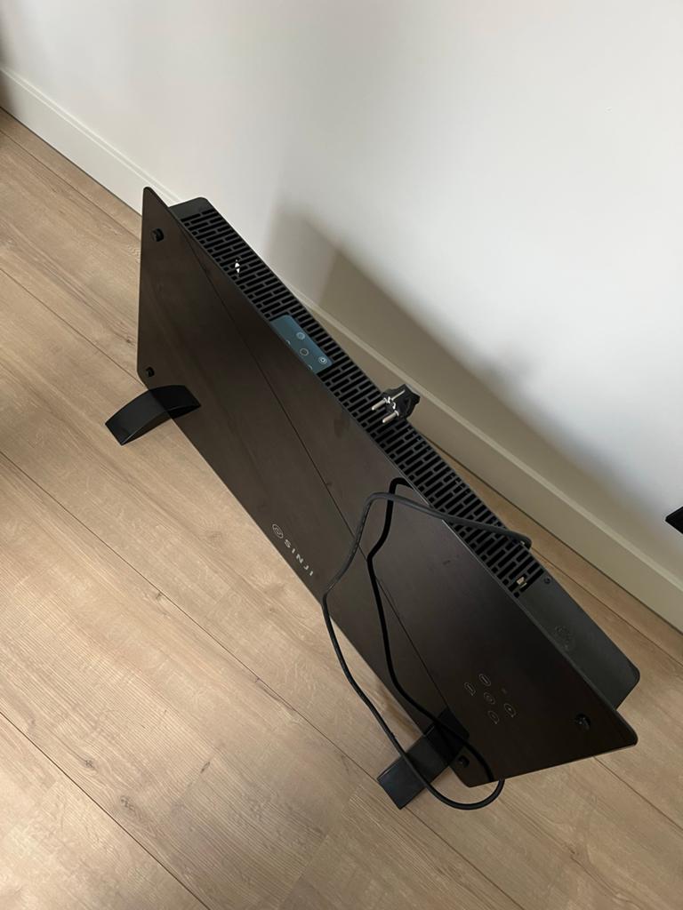 Sinji Smart Paneelverwarming 2000W - Zwart, Ophalen, Zo goed als nieuw