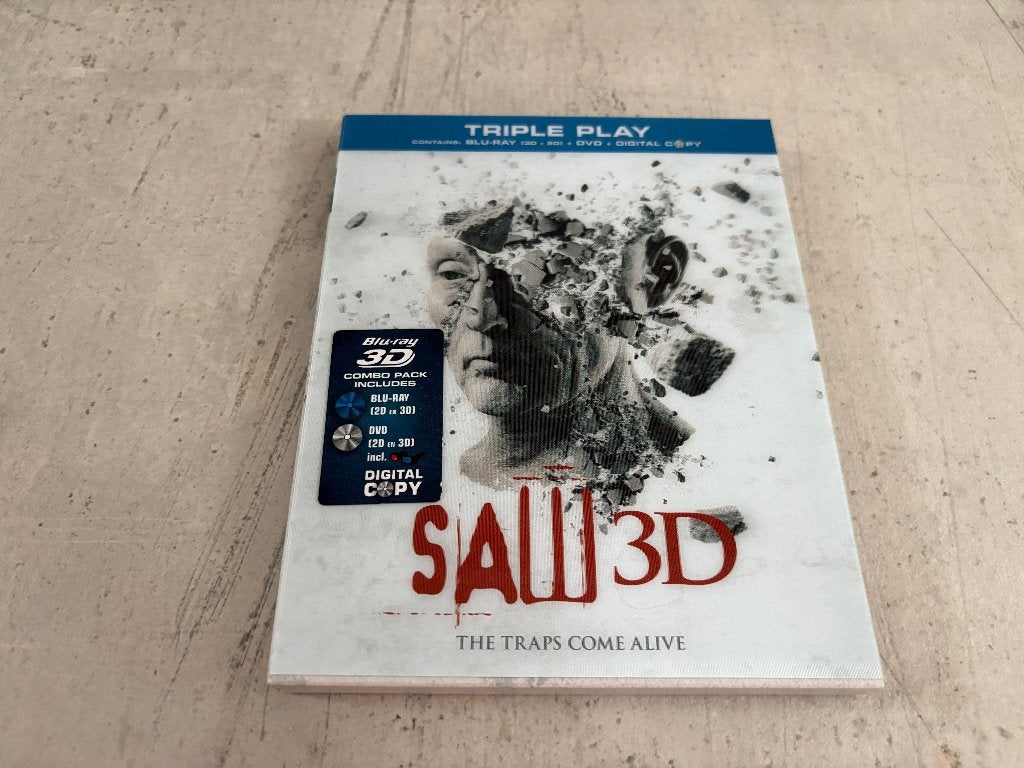 Saw 7 3D Blu Ray, Ophalen of Verzenden, Zo goed als nieuw, Horror