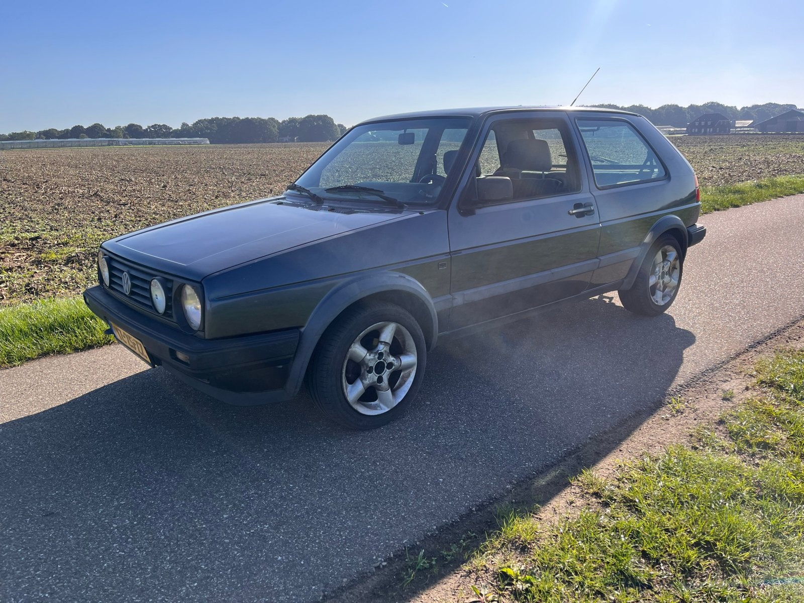 Volkswagen Golf 1.8 CL U9 1991 Grijs, Voorwielaandrijving, 4 cilinders, 451 kg, 49 €/maand