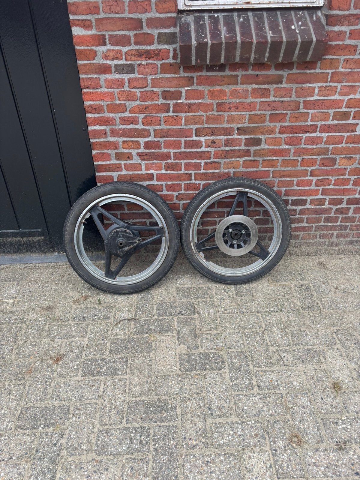Honda mb wielen, Fietsen en Brommers, Brommeronderdelen | Oldtimers, Zo goed als nieuw, Overige merken, Overige typen, Ophalen of Verzenden