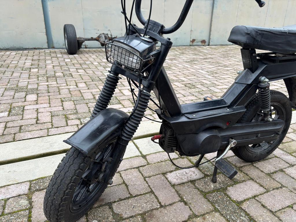 Zwarte Citta bromfiets - Opknapper, Fietsen en Brommers, Brommers | Overige merken, Ophalen of Verzenden, Gebruikt, Maximaal 25 km/u