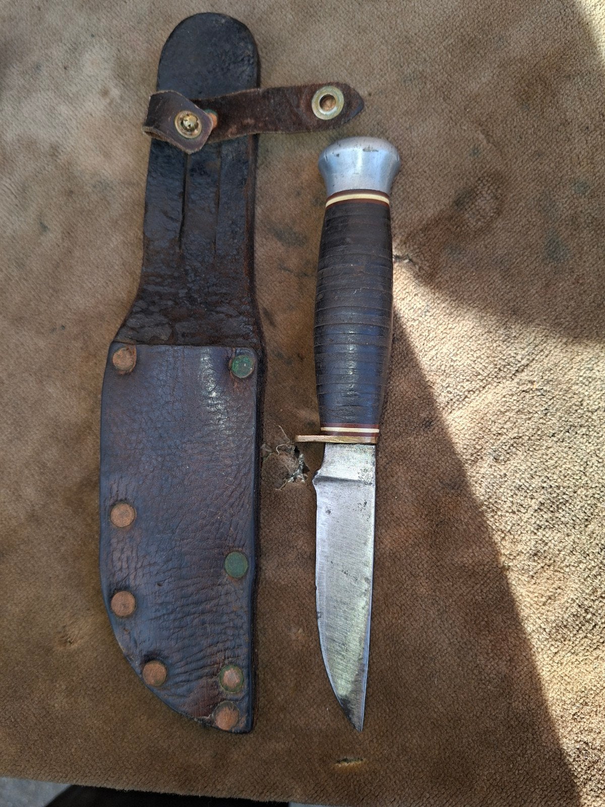 vintage dolk mes ww2, Ophalen of Verzenden, Overige soorten, Overige gebieden, Mes of Dolk