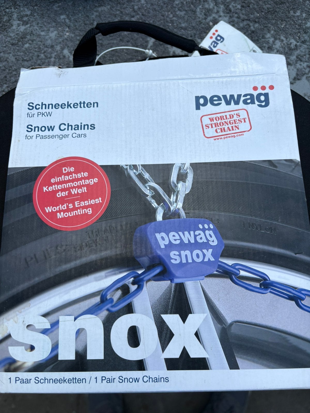 Pewag snox 520 sneeuwkettingen, Auto diversen, Ophalen, Nieuw