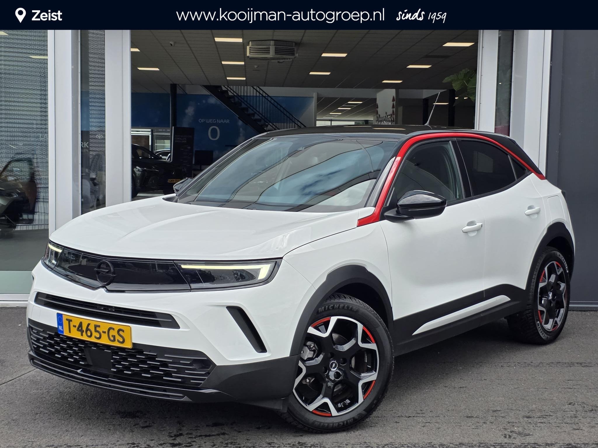 Opel Mokka Electric Level 4 50 kWh GS line 3 Fase | SOH 95,2, Auto's, Gebruikt, Zwart, Mokka-e, Origineel Nederlands