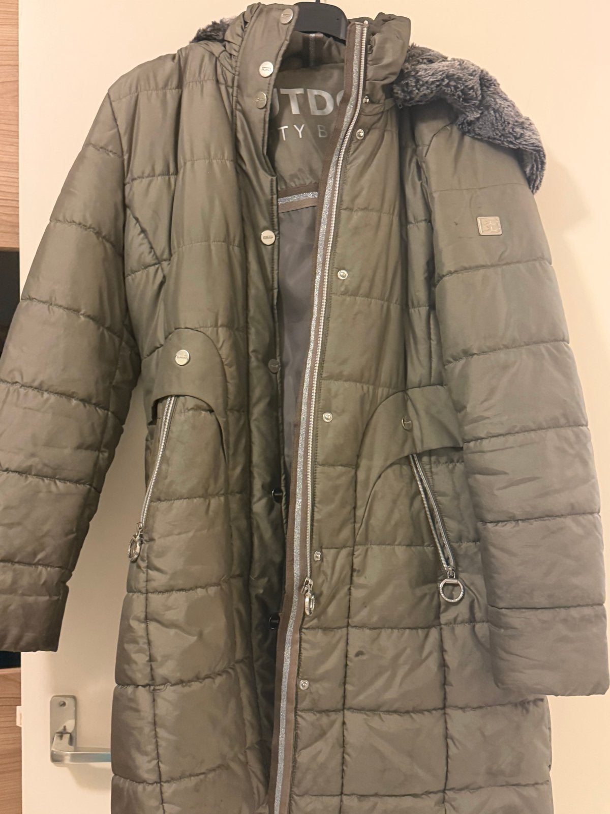Zo goed als nieuwe Betty Barclay jas - Groen 60 euro, Ophalen of Verzenden, Zo goed als nieuw, Groen