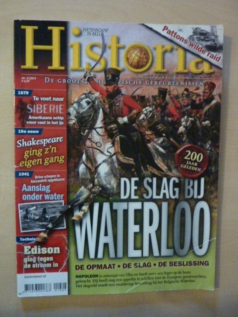 Historia wetenschap in beeld - nr5 2015, Boeken, Verzenden, Zo goed als nieuw