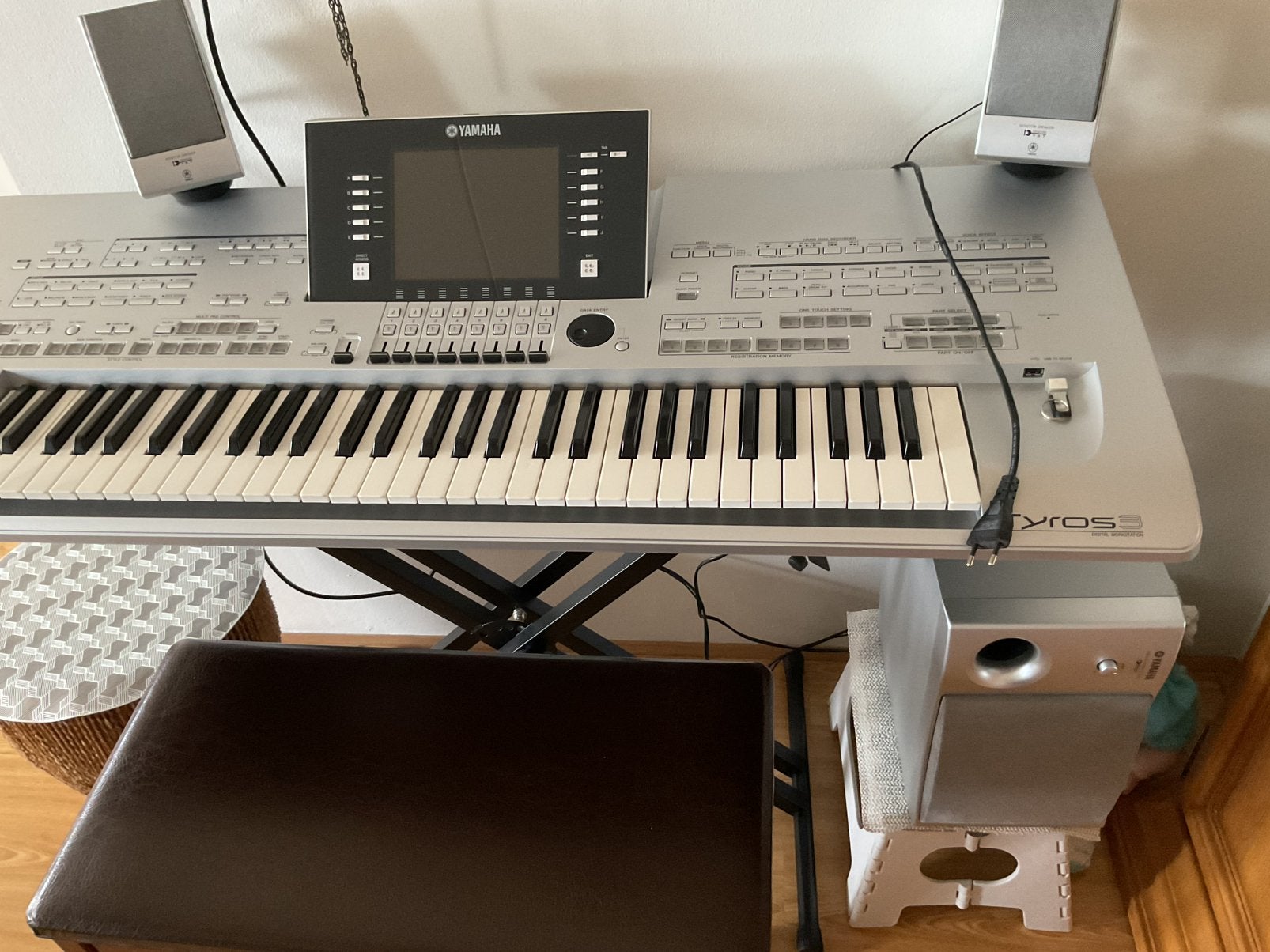 Overcompleet tyros 3, Muziek en Instrumenten, Keyboards, Ophalen, Zo goed als nieuw, 61 toetsen, Yamaha