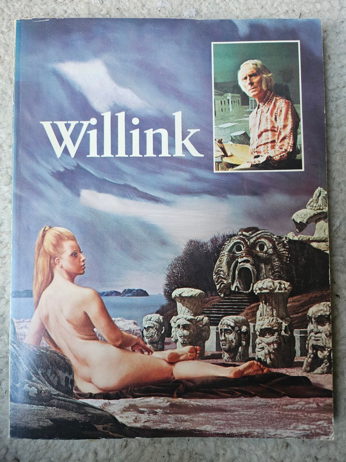 Vintage kunstboek Carel Willink + historisch interview Bibeb, Ophalen of Verzenden, Gelezen, Overige onderwerpen, Carel Willink