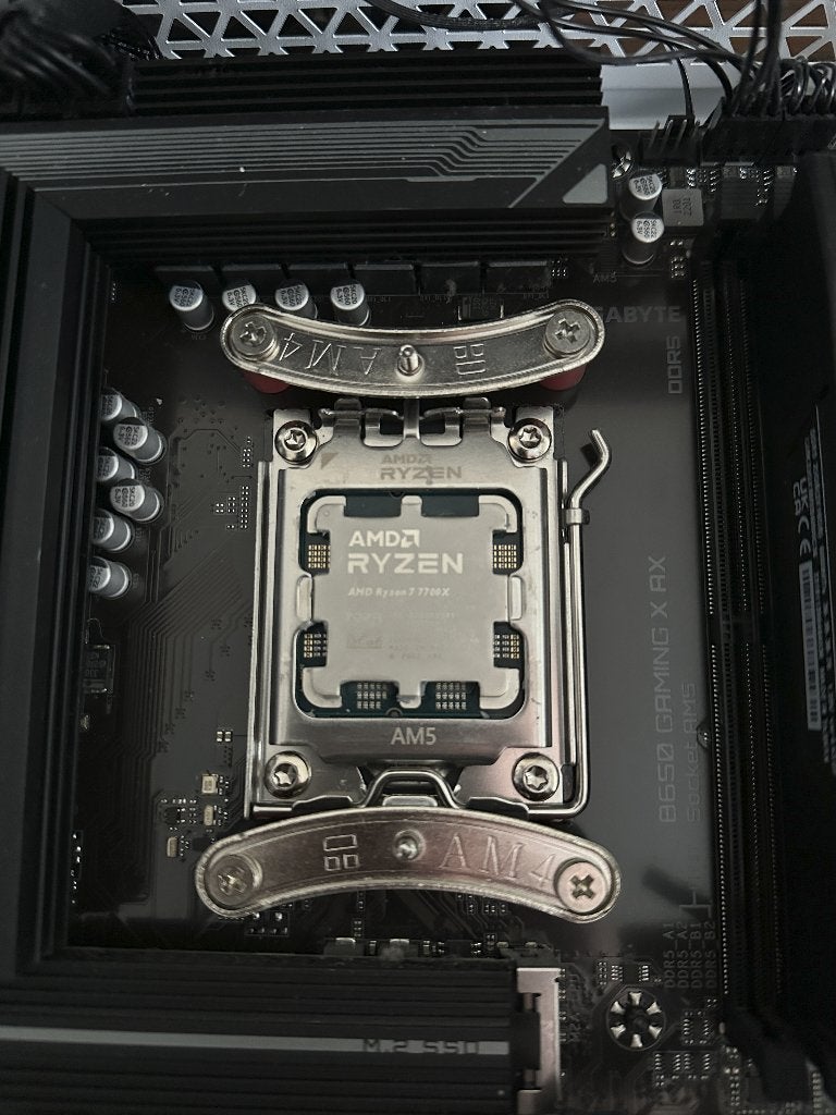 AMD Ryzen 7 7700X CPU processor, AM5, Zo goed als nieuw, AMD Ryzen 7, 3 tot 4 Ghz