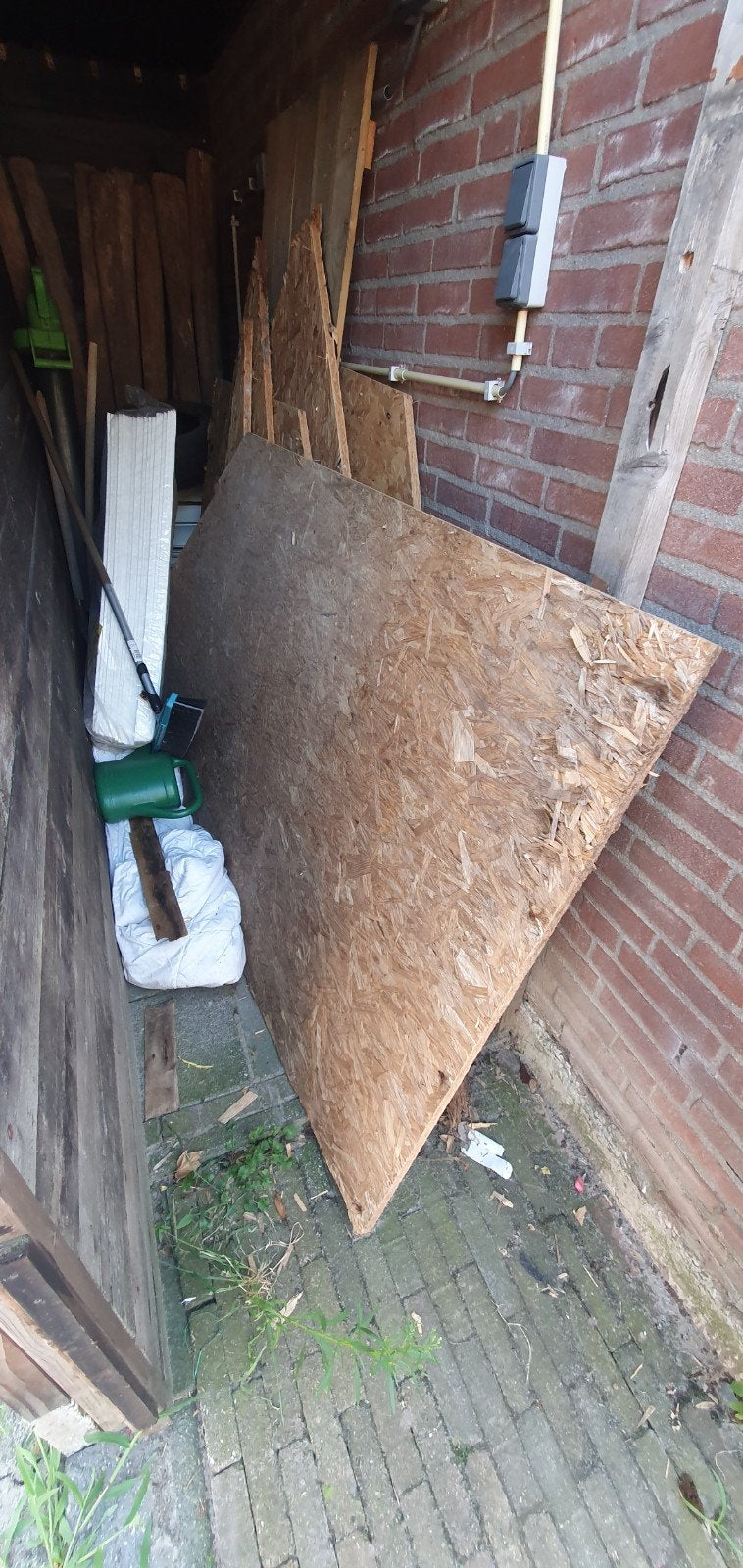Osb platen gratis, Ophalen, Gebruikt, Balk, Overige houtsoorten