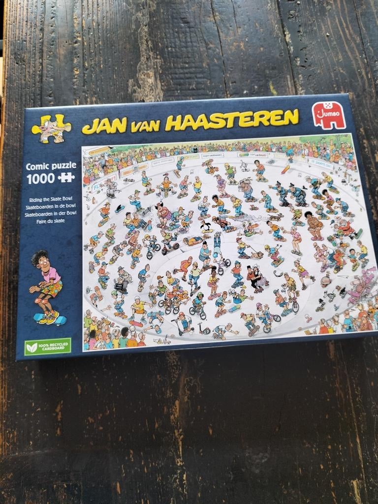 Jan van Haasteren, Hobby en Vrije tijd, Ophalen of Verzenden, 500 t/m 1500 stukjes, Zo goed als nieuw, Legpuzzel