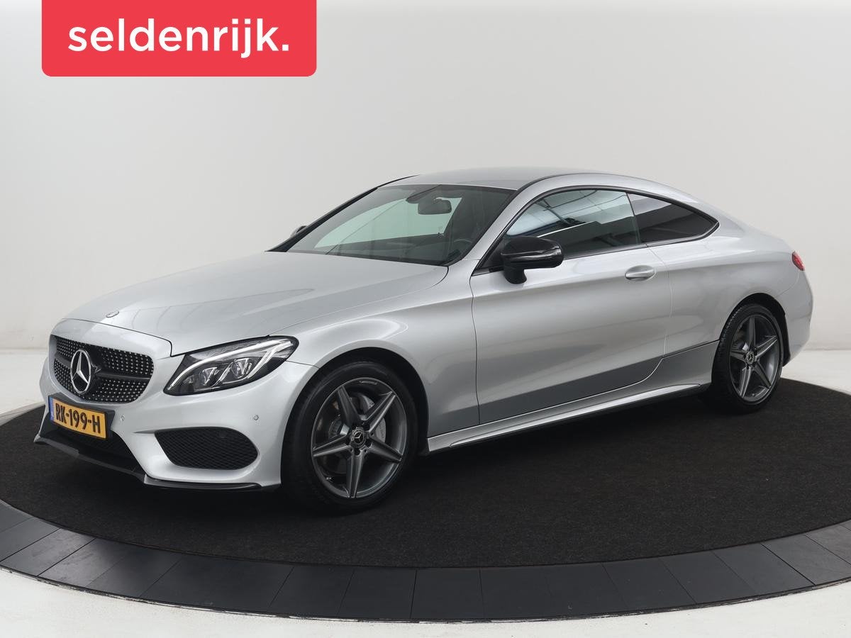 Mercedes-Benz C-klasse Coupé 180 Lease Edition | Stoelverwa, Auto's, Automaat, Achterwielaandrijving, 4 stoelen, Leder en Stof