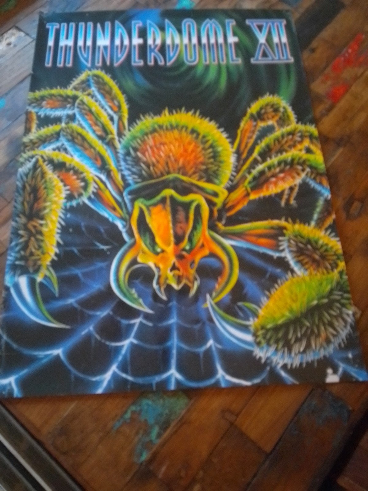 thunderdome 12 poster hardcore gabber 90s rave ID&T, Ophalen of Verzenden