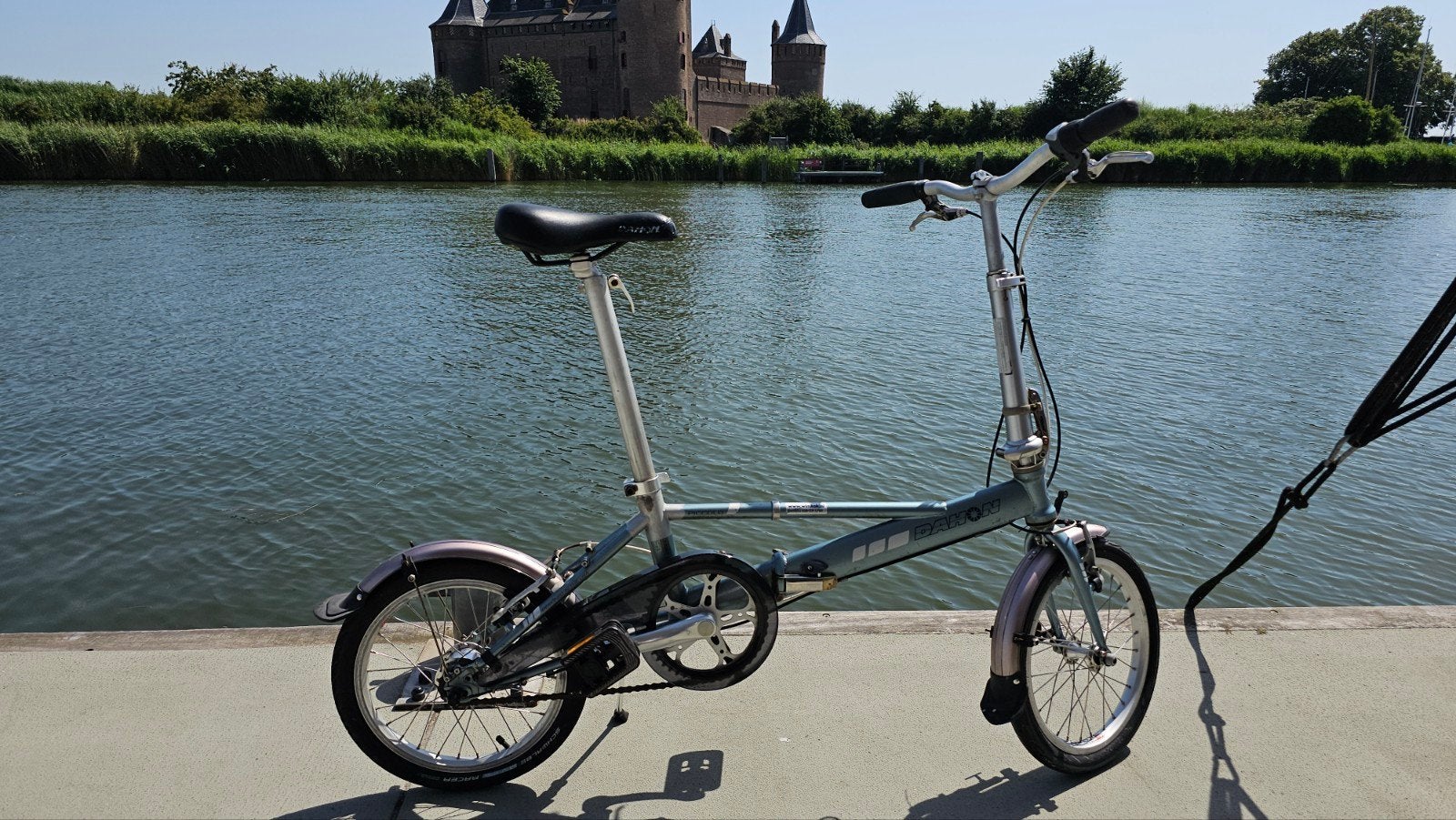 Dahon Piccolo vouwfiets met versnellingen en transporttas, Ophalen, Gebruikt, Versnellingen, Dahon