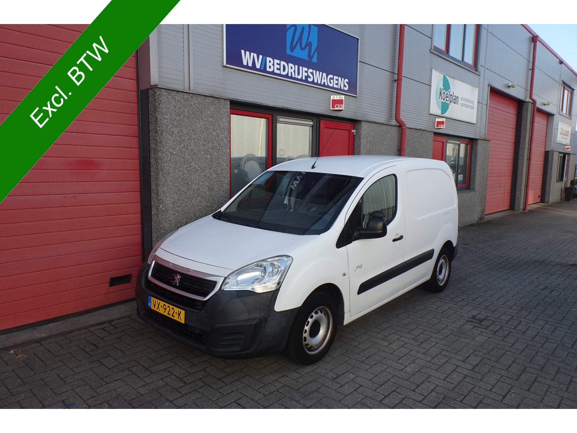 Peugeot Partner 120 1.6 HDi 75 L1 XR airco camera schuifdeur, Auto's, Voorwielaandrijving, Stof, Gebruikt, 4 cilinders