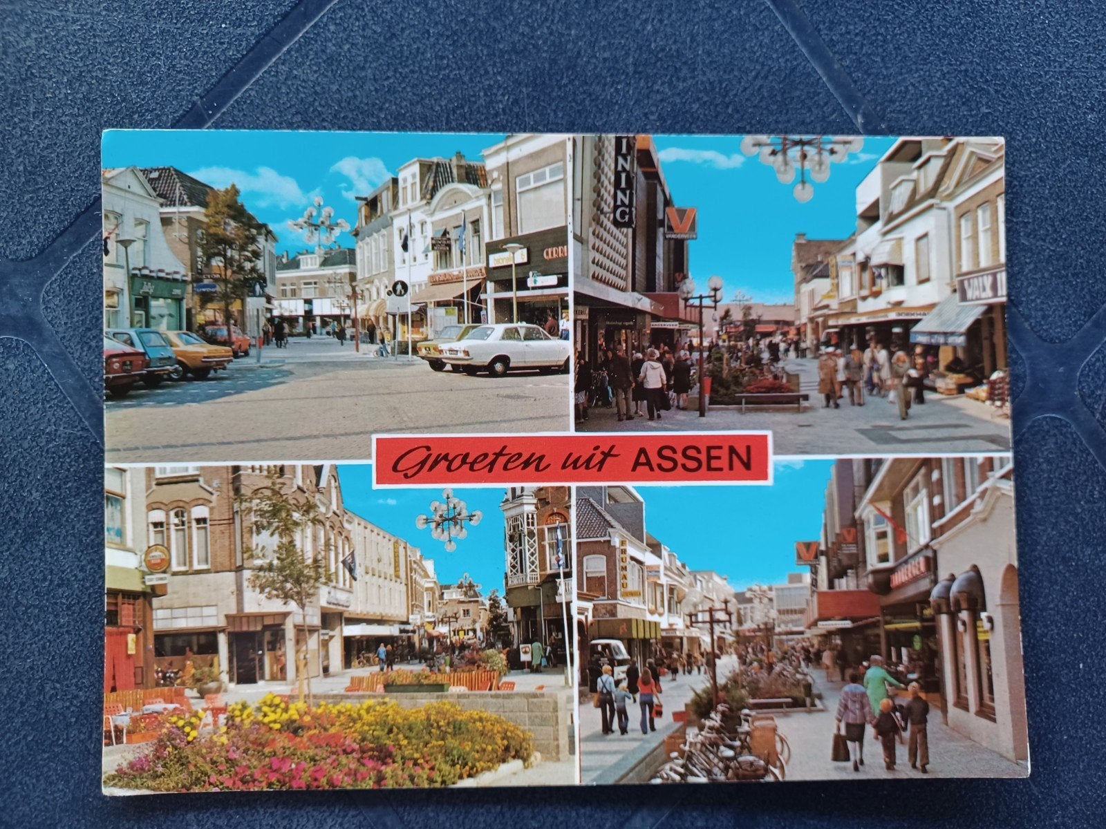 Groeten uit Assen, Verzamelen, Ansichtkaarten | Nederland, Ophalen of Verzenden, 1980 tot heden, Gelopen, Drenthe