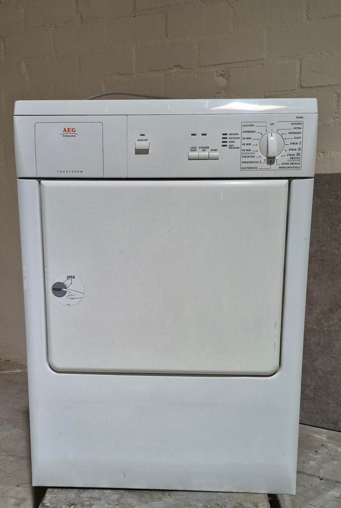 AEG droger, Witgoed en Apparatuur, Wasdrogers, 6 tot 8 kg, Ophalen, Condens, Minder dan 85 cm