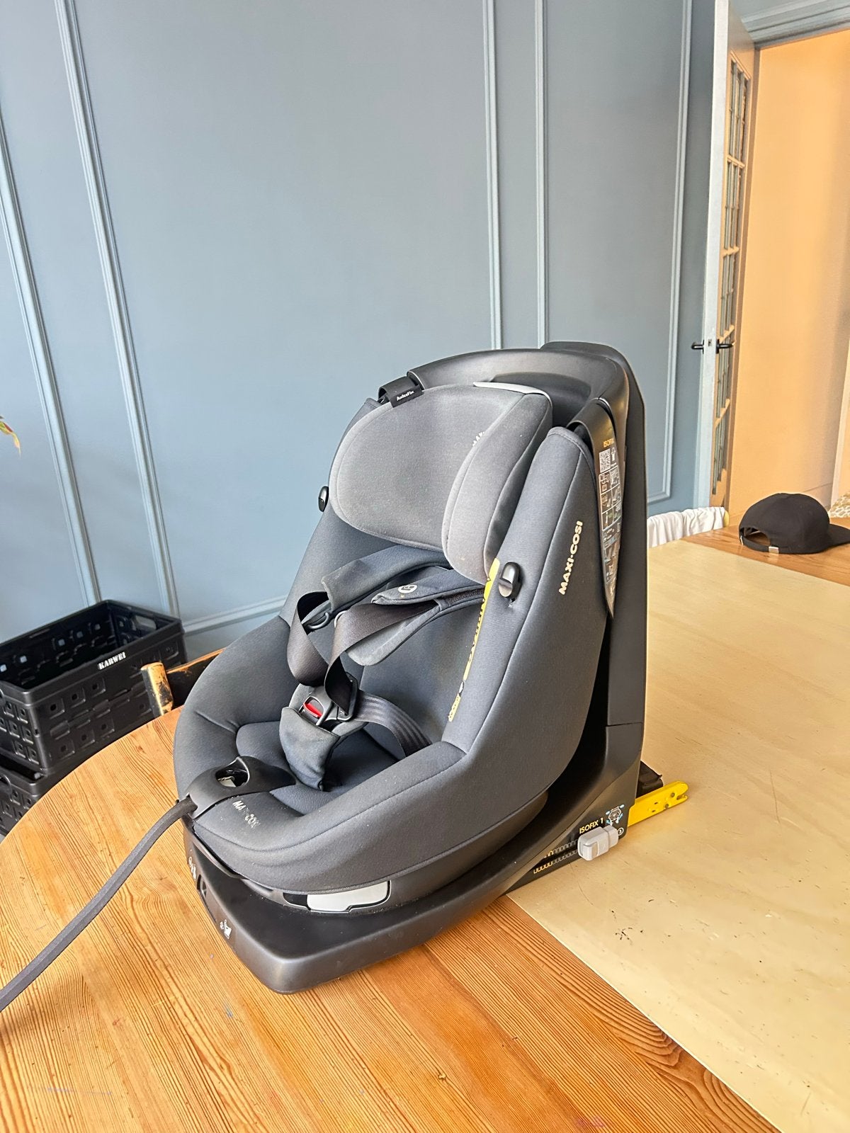 Maxi-Cosi AxissFix 360 i-Size Autostoel, Ophalen, Gebruikt, 0 t/m 18 kg, Verstelbare rugleuning